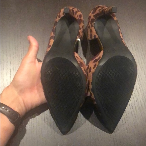Mission Brown Animal Print Heels - 8.5 - Picture 3 of 3